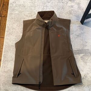Men's Duck Camp Brown Softshell Vest